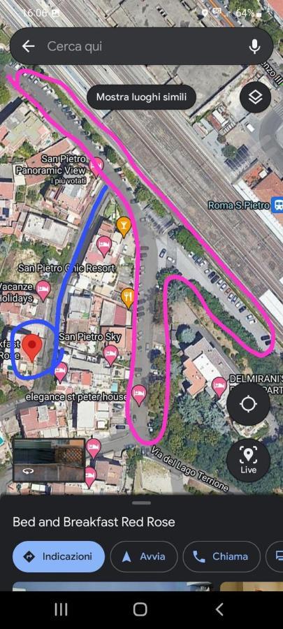 Red Rose Bed & Breakfast Рим Екстериор снимка